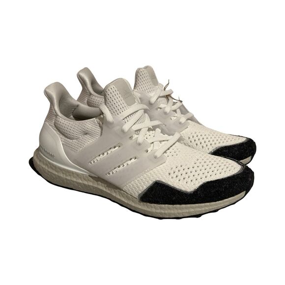 Size 9 Adidas UltraBoost 1.0 Black Toe White Mens Running Shoes IH4927 main image 4